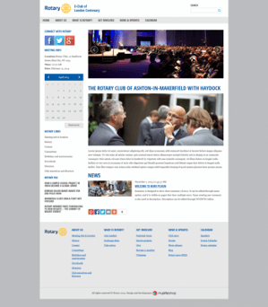 Rotary website management
